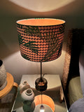 Double-sided ‘Caribbean Sunset’ multicoloured Ankara print lampshade