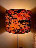 Double-sided ‘Never Mind The Pollocks’ multicoloured Ankara print lampshade