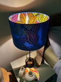 Double-sided ‘The Light(n)ing Seeds’ Ankara print lampshade