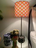 Single-sided 'Rainbow' print lampshade