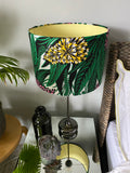 double-sided ‘buddleja’ ankara print lampshade